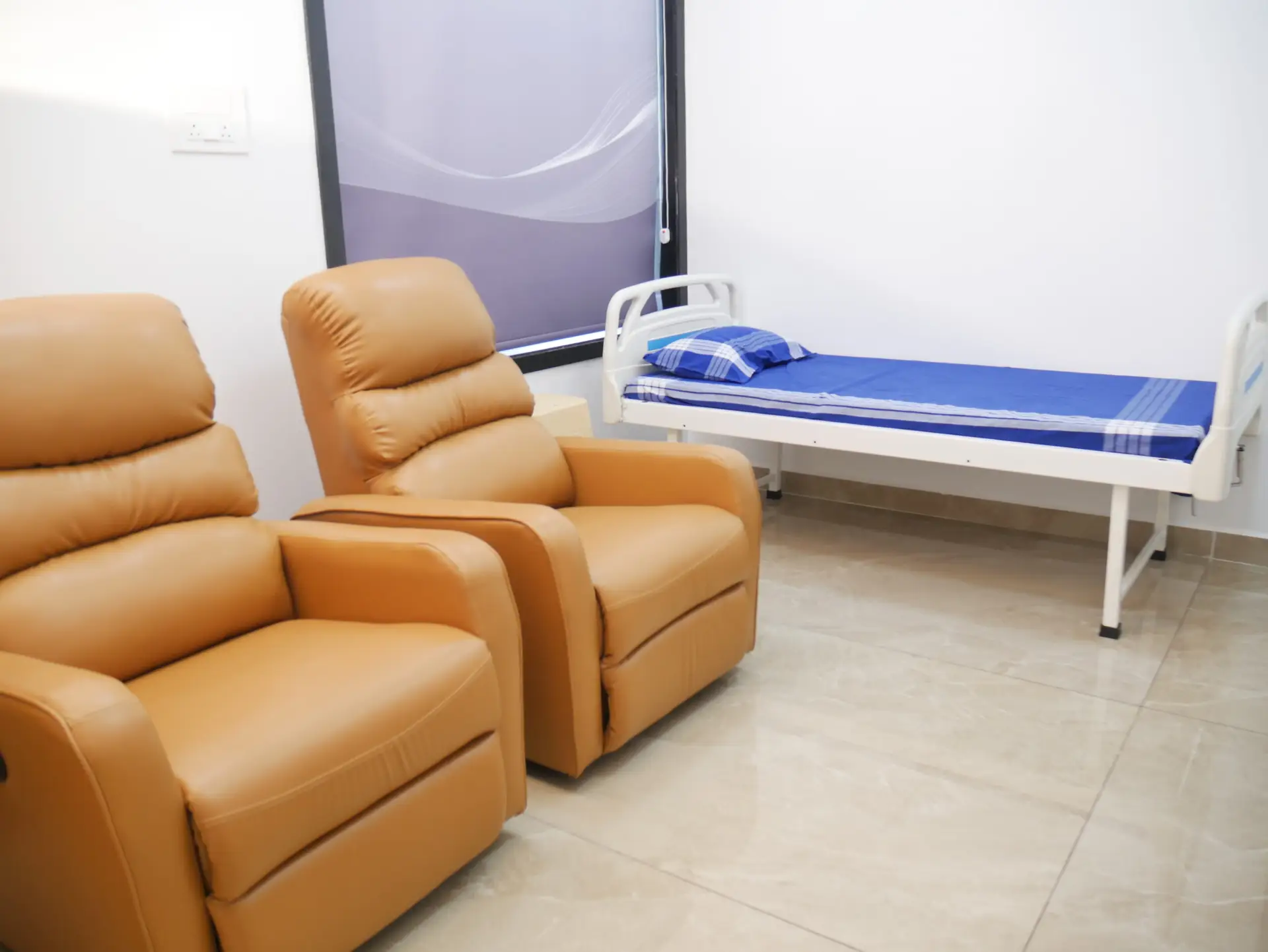 Gallery post surgery patient resting room
